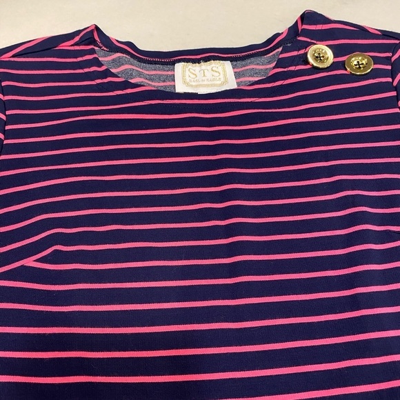 STS Sail To Sable Dress Size Small 3/4 Length Sleeves - Picture 2 of 13